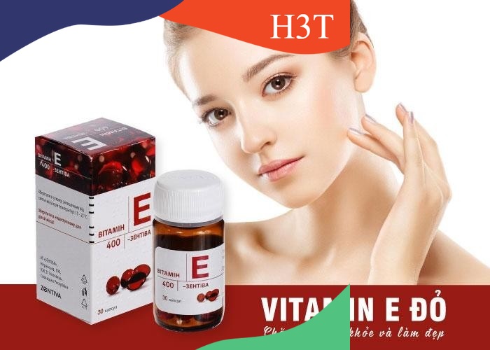 Vitamin E Đỏ Chính Hãng Nga 270mg