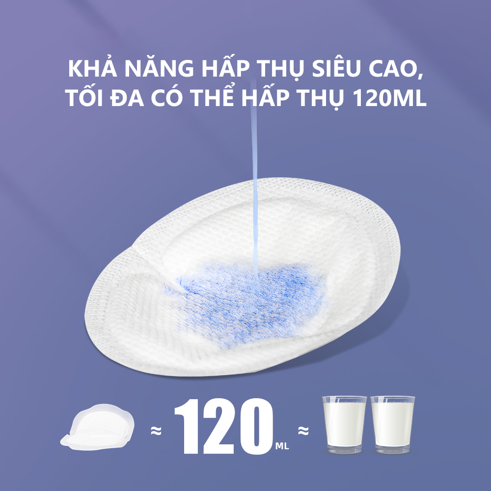 Deeyeo 3 gói miếng lót thấm sữa chống tràn sữa dùng một lần dành cho các - ảnh sản phẩm 4