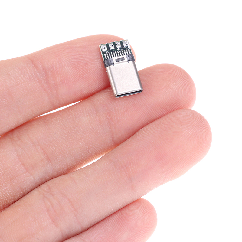 5/10Pcs%20USB%203.1%20Type%20C%20Male%20DIY%20Solder%20Cable%20Plug%20Connector%20Socket%20PC%20Board%20-%20Image%2010