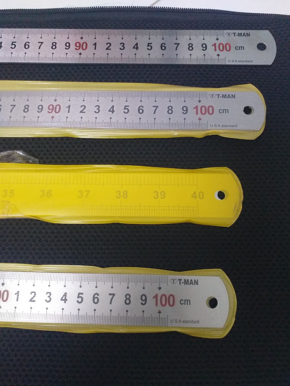 Thước kẻ sắt 100cm [ 1 Mét ] T-MAN
