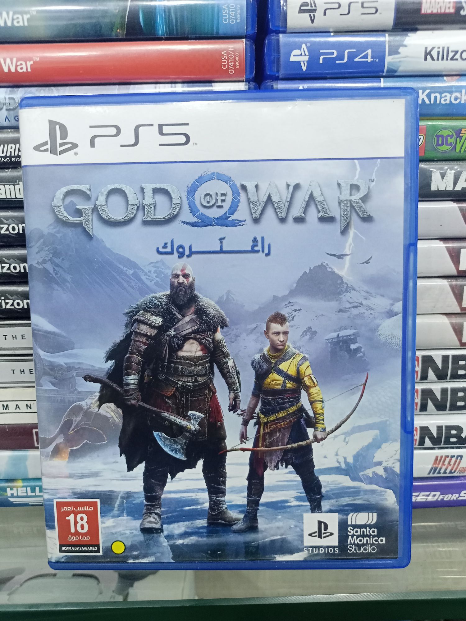 Playstation Game God of war Ragnarok PS5 dvd God of war