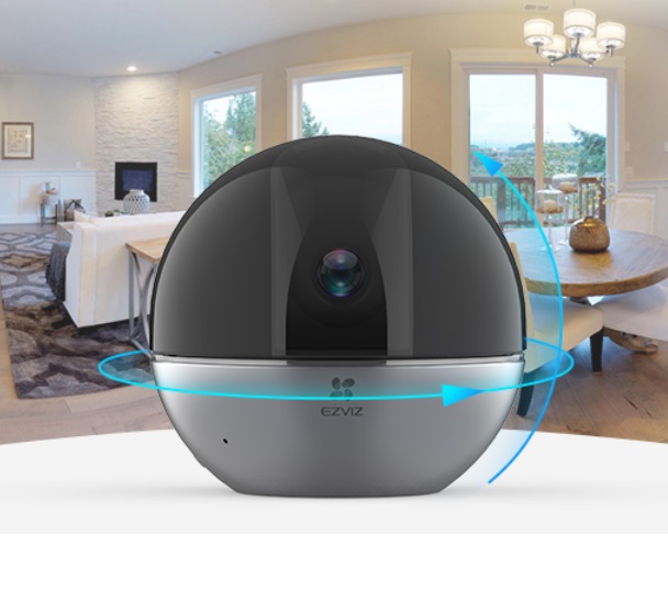 Camera IP Wifi 4MP EZVIZ C6W quay quét 360 độ