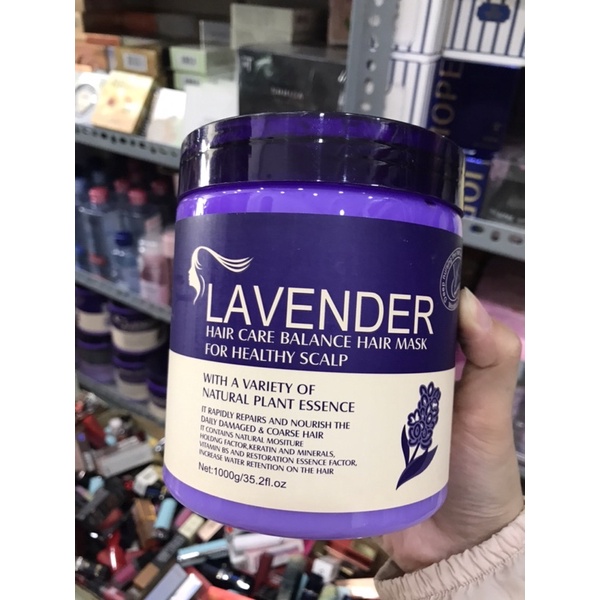 HỦ HẤP - Ủ TÓC LAVENDER TÍM 1000ml