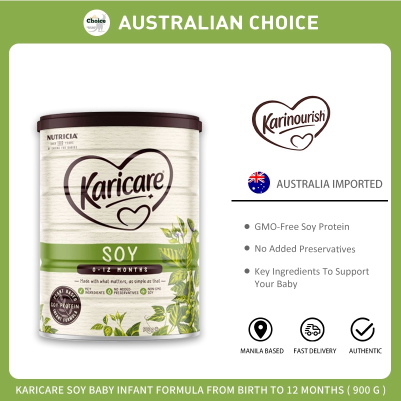 Karicare Soy Milk Formula 900g. Australia Imported Lazada PH