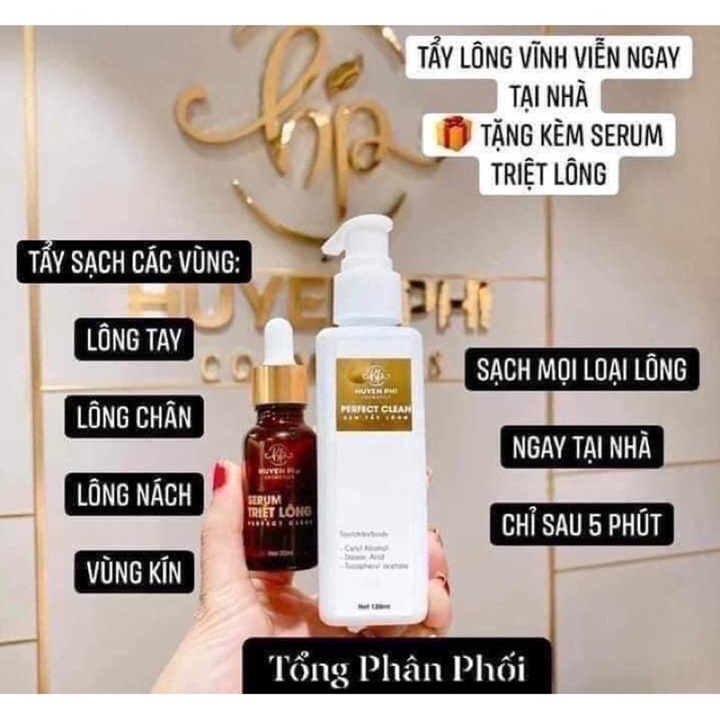 [Sỉ-Rẻ] Combo 2 món Kem Tẩy Lông , Serum Triệt Lông – LQ702 [Lẻ-Sỉ]