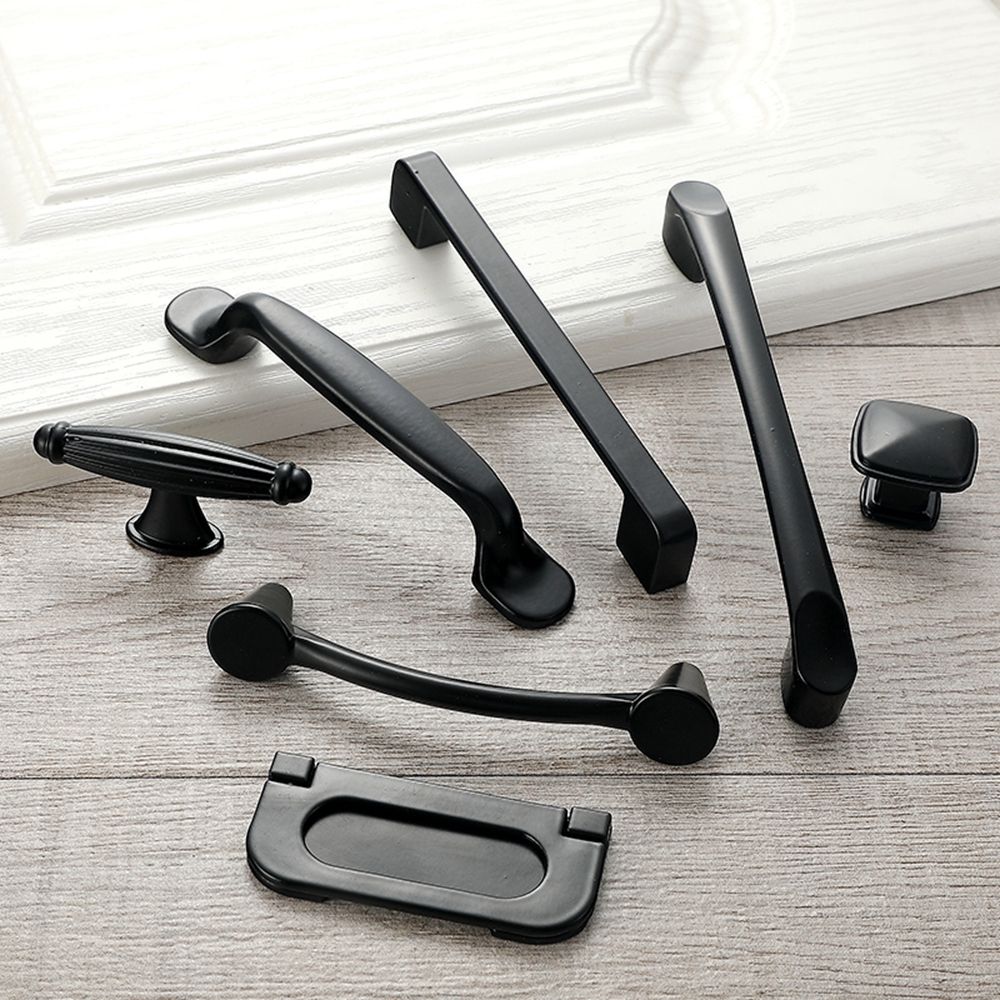 KGASBT with Screw Solid Aluminum Alloy Home Improvement Door Pulls Wardrobe Cupboard Knobs Drawer Pulls Cabinet Handles Furniture Hardware