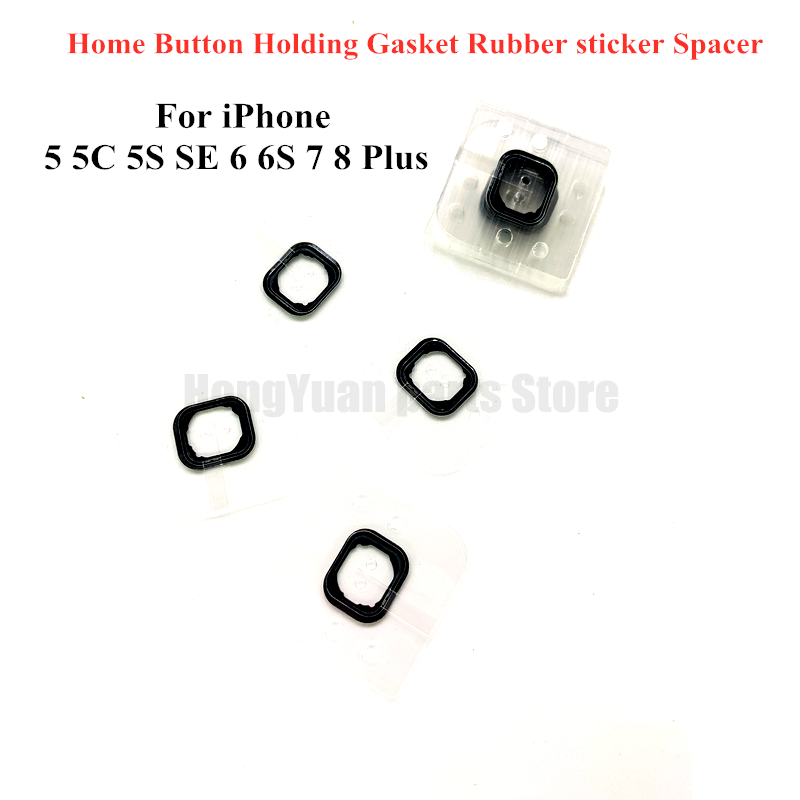 【UrbanNomad】50pcs home button holding gasket rubber sticker spacer for ...