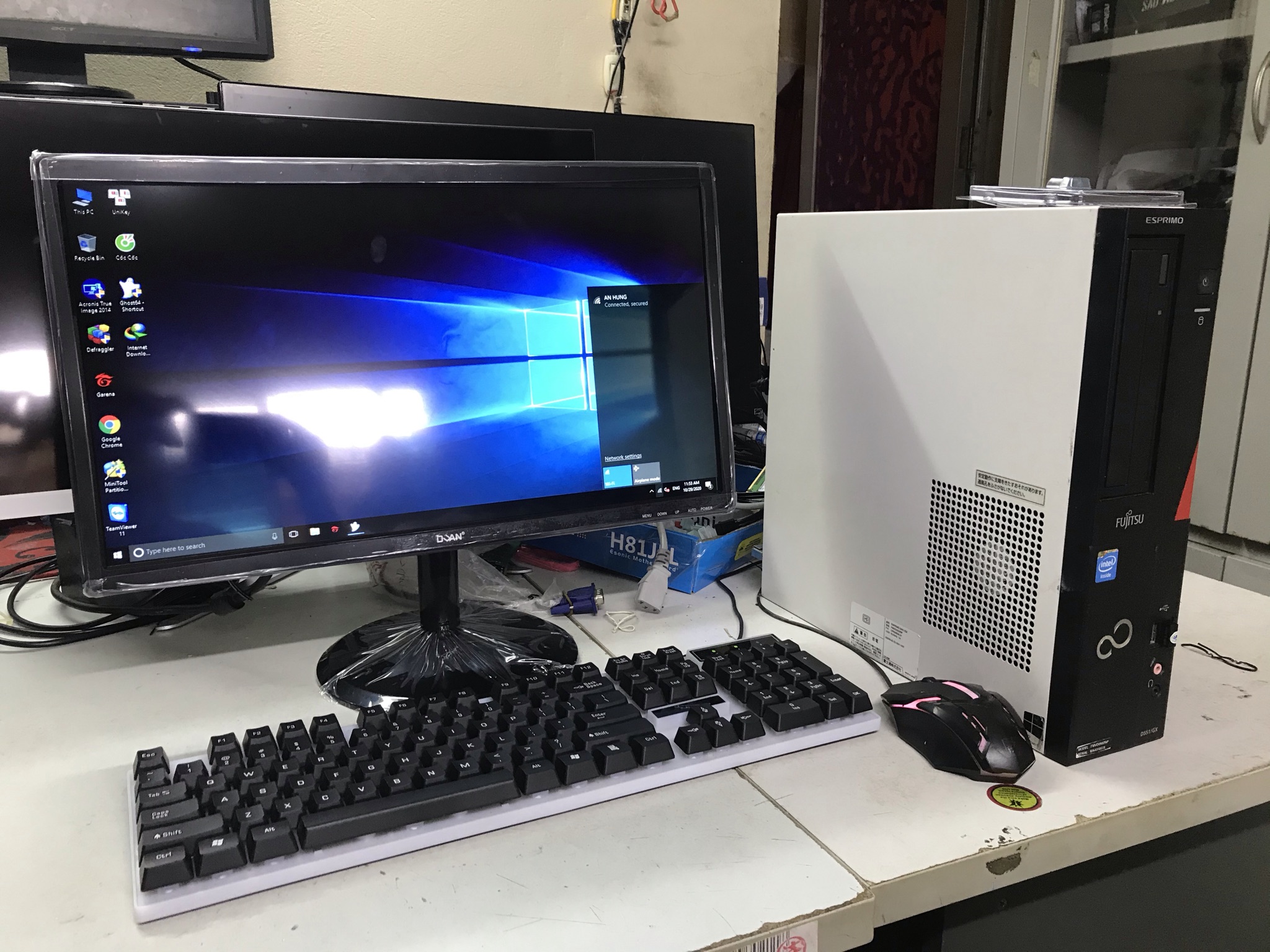 [NHẬP KHẨU] Bộ máy tính để bàn chip i7 FUJITSU JAPAN TRỌN BỘ CẢ MÀN HÌNH dùng Văn phòng công...