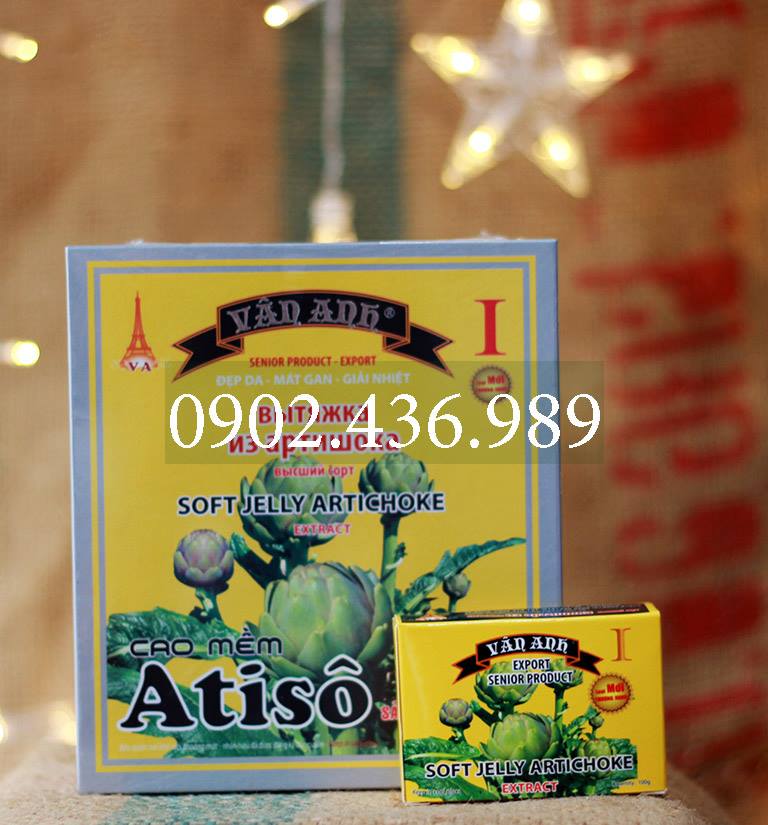 CAO ATISO 35% HOA VÂN ANH HỘP VÀNG