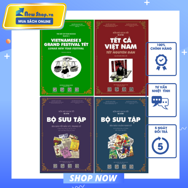 Combo Bốn Bộ Sách Tết (Bộ 4 Cuốn) (VNH) - Newshop