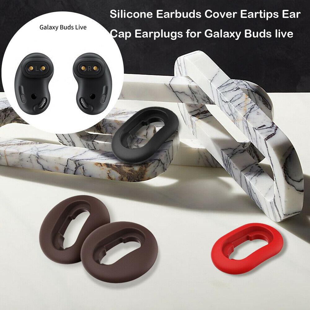Comfortable Durable Soft Silicone Replacement Headphone Earbuds Compatible with Samsung Galaxy Buds Bluetooth Earphone Case Protective Cover