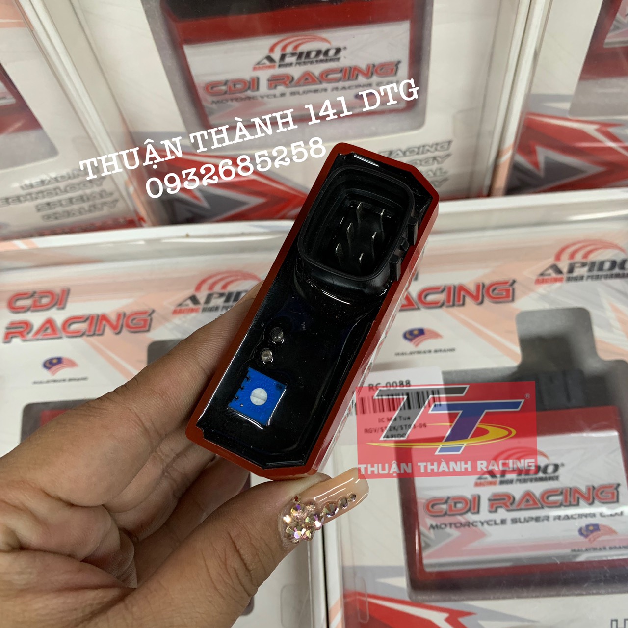 IC đấu đỏ sport - Xipo - Satria - RGV ( Apido )