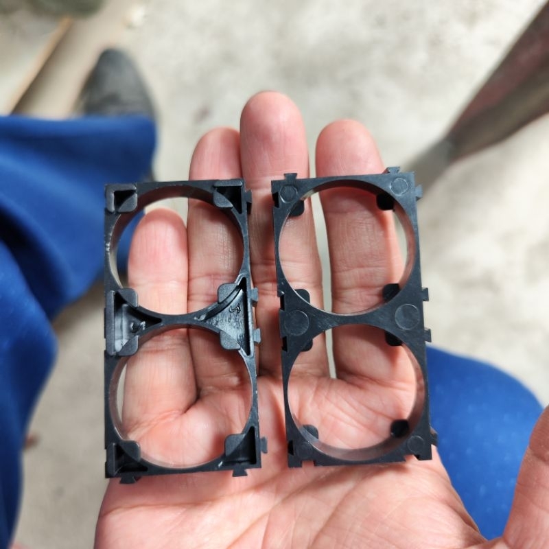 Combo 8 khung đôi lắp pin sắt 32650, 32700