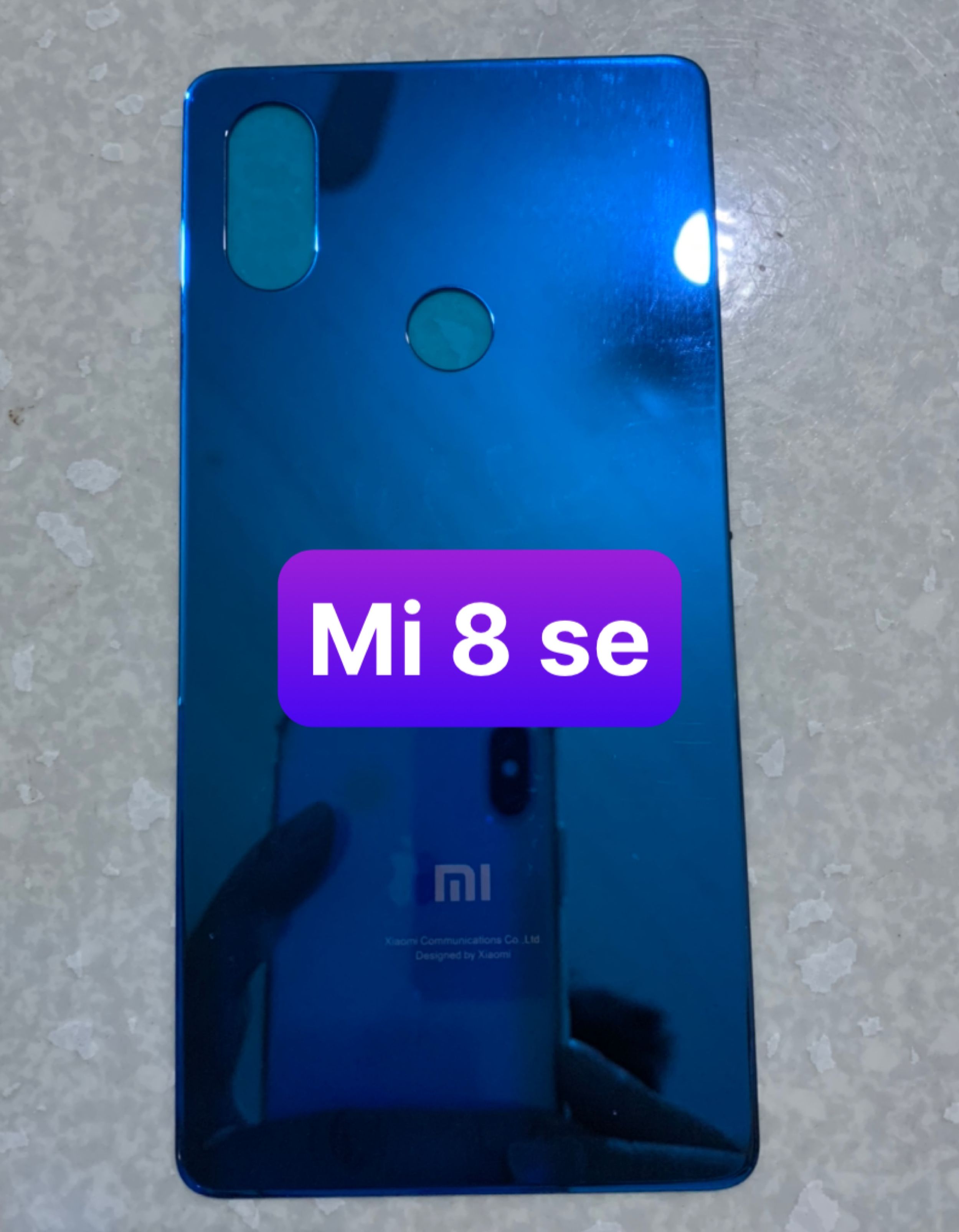 kính lưng Xiaomi Mi 8se