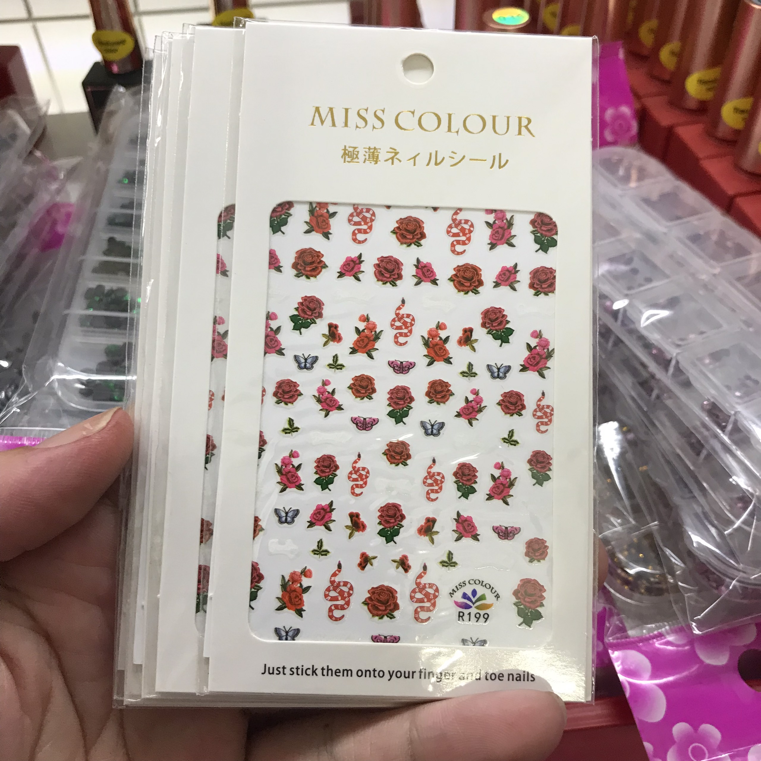 Nail sticker dán móng tay - Chân - HOT 3