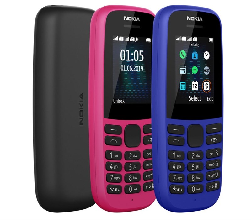 Điện thoại NOKIA 105 ( 2019 ) 2 sim zin chính hãng (Mới 90%)