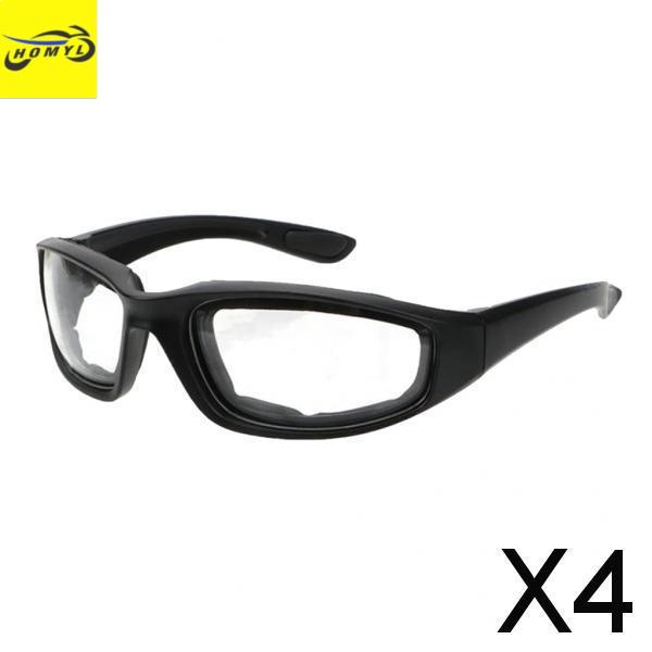 Kính chống nắng cho xe máy Homyl, kính an toàn UV400, kính chống gió polycarbonate cho điều khiển off-road và thể thao ngoài trời.