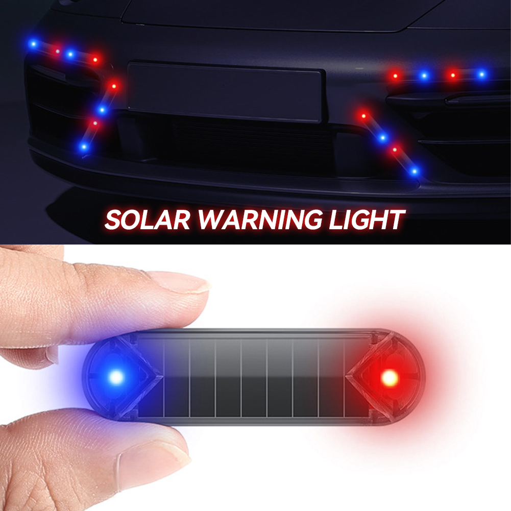 FG Car Solar Powered Simulated Fake Security Light Dummy Alarm Wireless ...