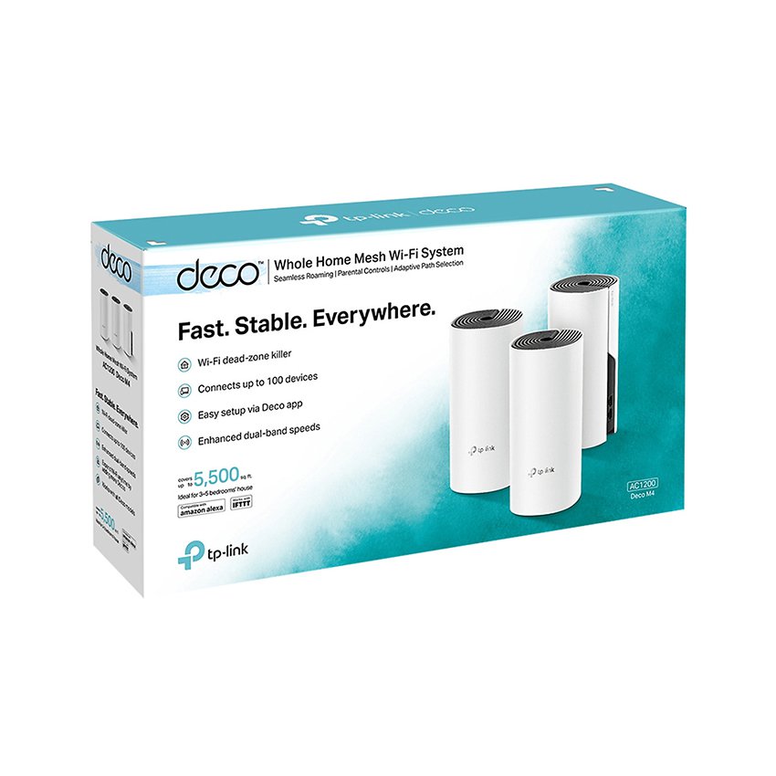 Bộ phát wifi mesh TP-Link Deco M4 (3 Pack)
