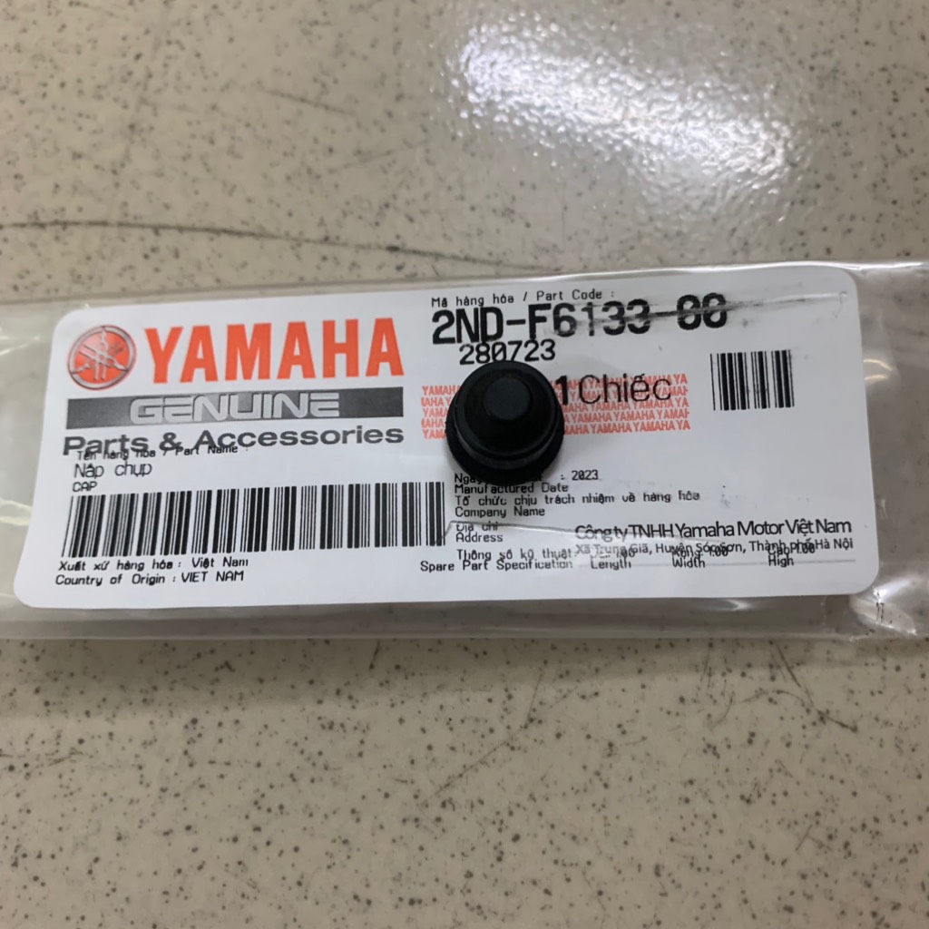 [Chính hãng Yamaha][31:CỤM ỐP ĐẦU]  Nút cao su đồng hồ-Ex150 YACS-4008(15)