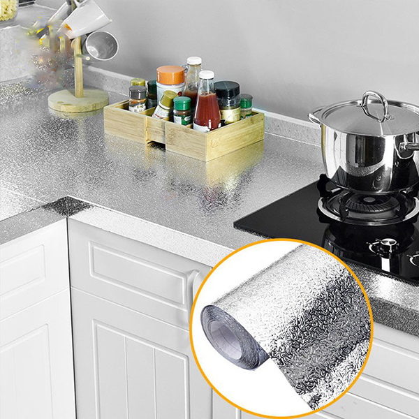 Cuộn giấy bạc dán bếp chống thấm cách nhiệt 2.0m x 0.6m