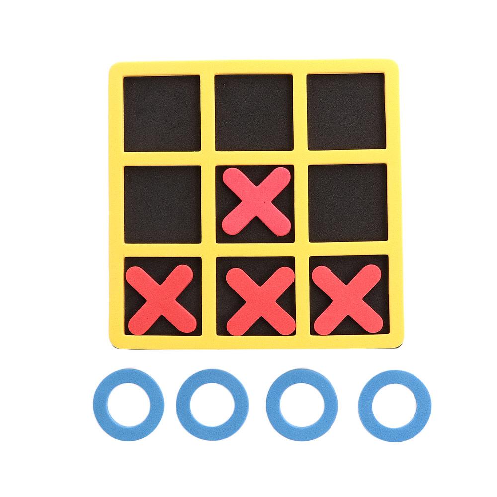 AIVRIEL 1set Game Board Leisure XO Chess Puzzle Game Developing Intelligent Educational Toys