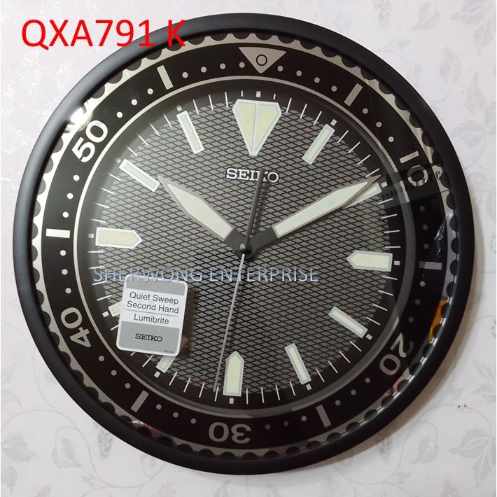 (100) Original QXA791 Seiko Wall Clock Lazada