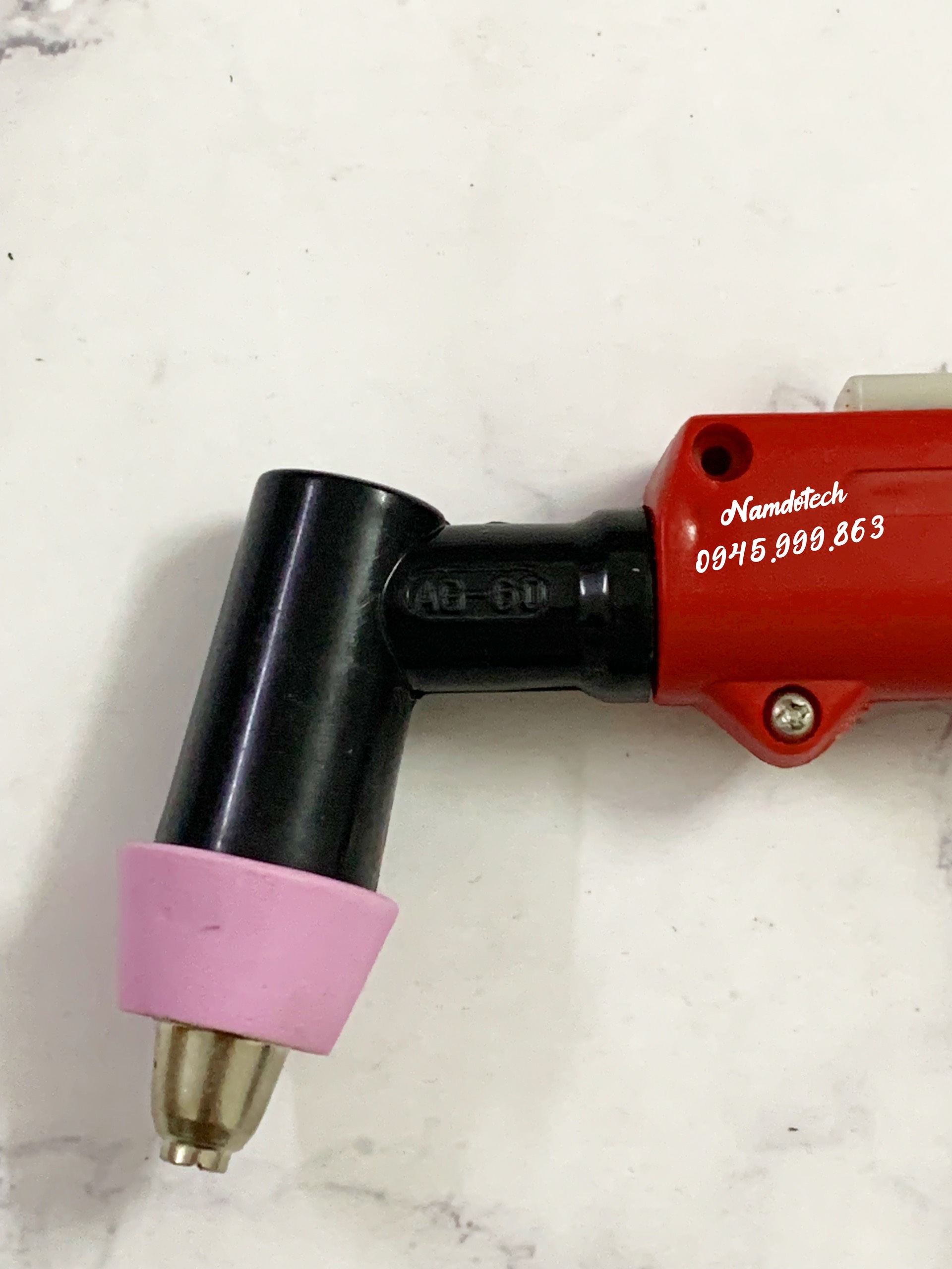 TAY CẮT Plasma AG60 Đỏ Công Tắc Trên