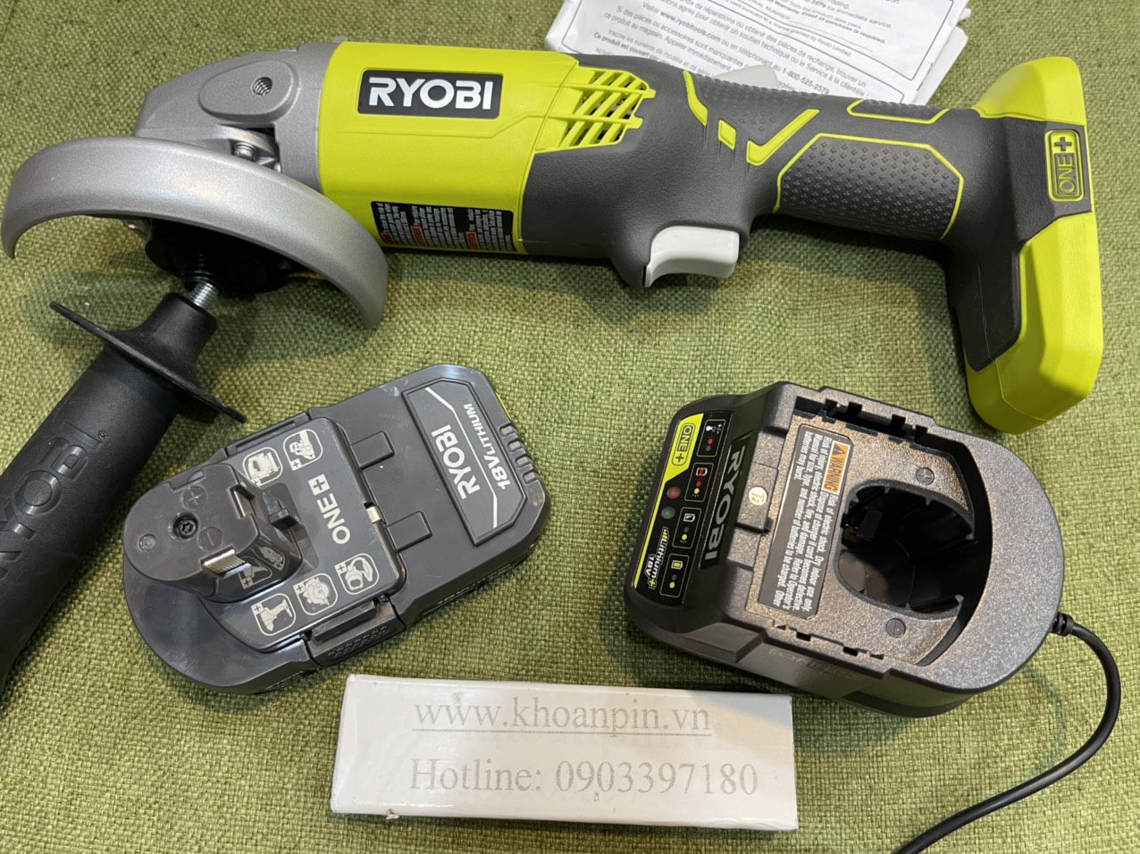 Máy mài pin Ryobi P4221
