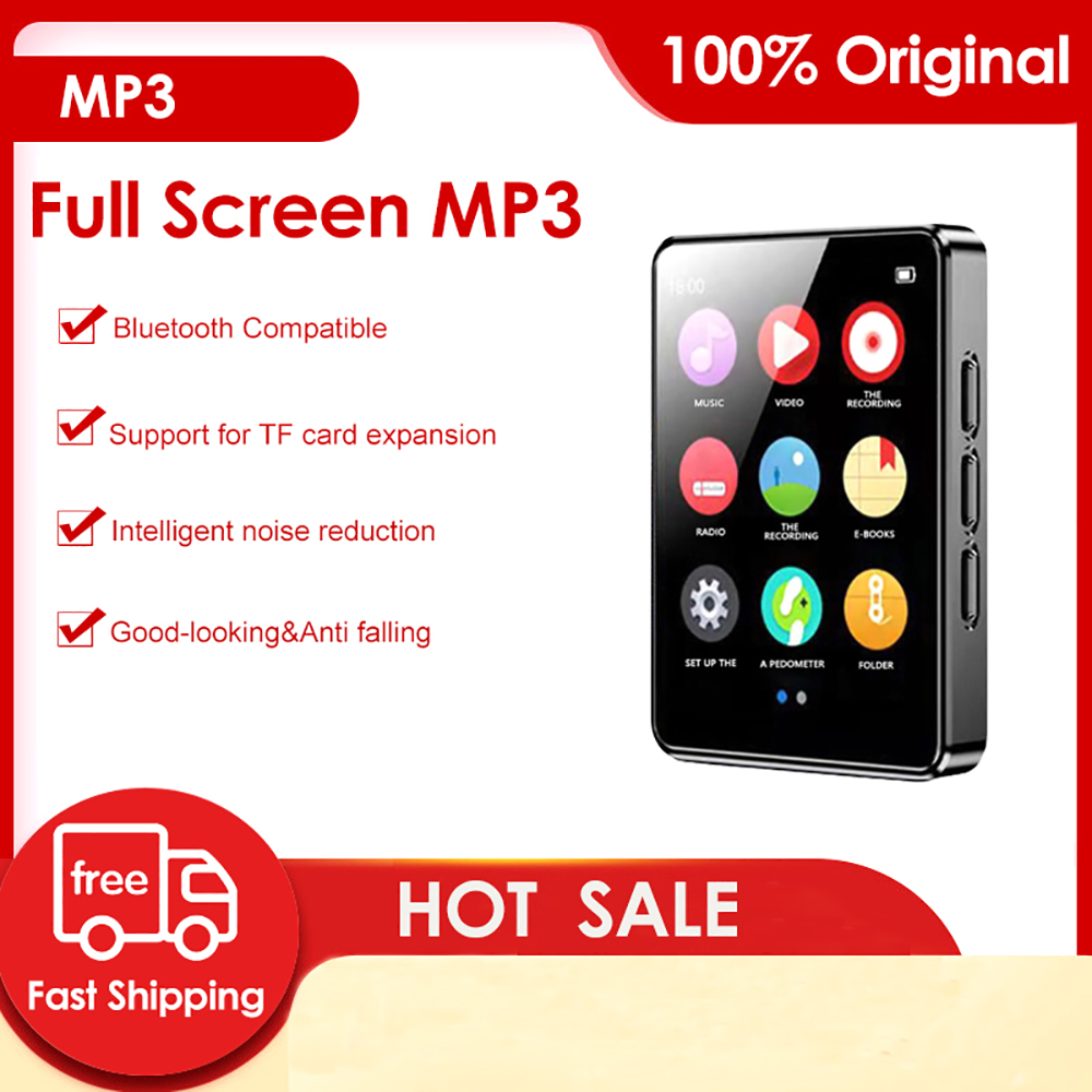 Bluetooth MP3 Student Music Player 1.8 Inch HD Full Screen Mini MP3