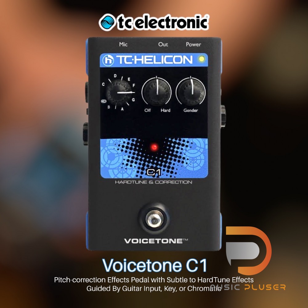 TC-Helicon VoiceTone C1 オートチューン - レコーディング/PA機器