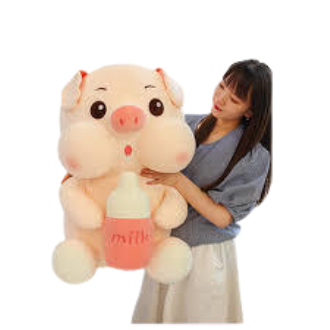 GẤU BÔNG MINISO 4 CHIỀU HEO SỮA LỚN LÔNG MỊN CAO CẤP