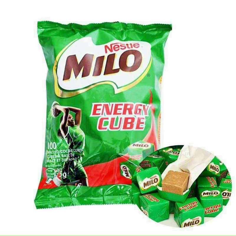 Kẹo Milo Cube Thái Lan Bịch 100 Viên - Ăn Vặt 492
