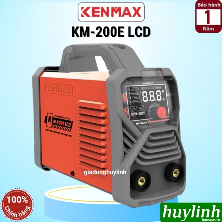 Máy hàn que mini kenmax km-200e lcd - có màn hình