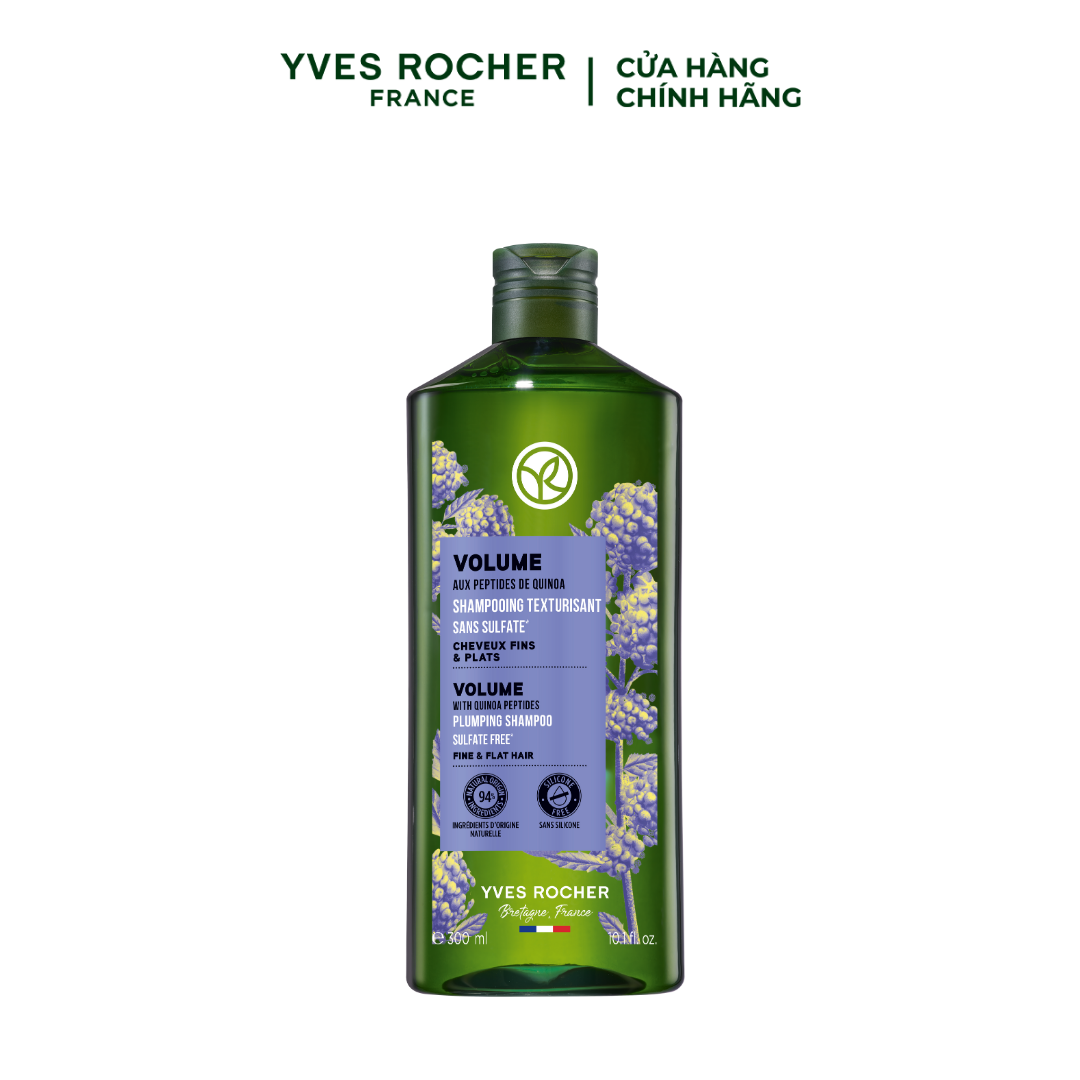 Dầu Gội Làm Phồng Tóc Yves Rocher Volume Plumping Shampoo 300ml