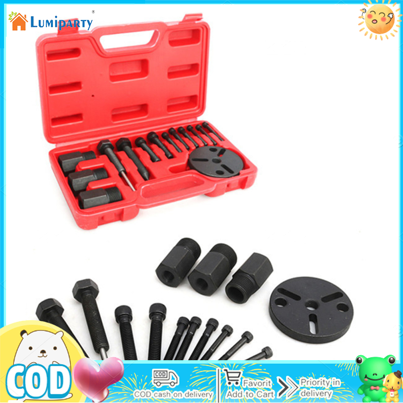 Air Compressor Clutch Rebuild Removal Tool Kit AC Clutch Puller Auto Air Conditioning Compressor Maintenance Tool