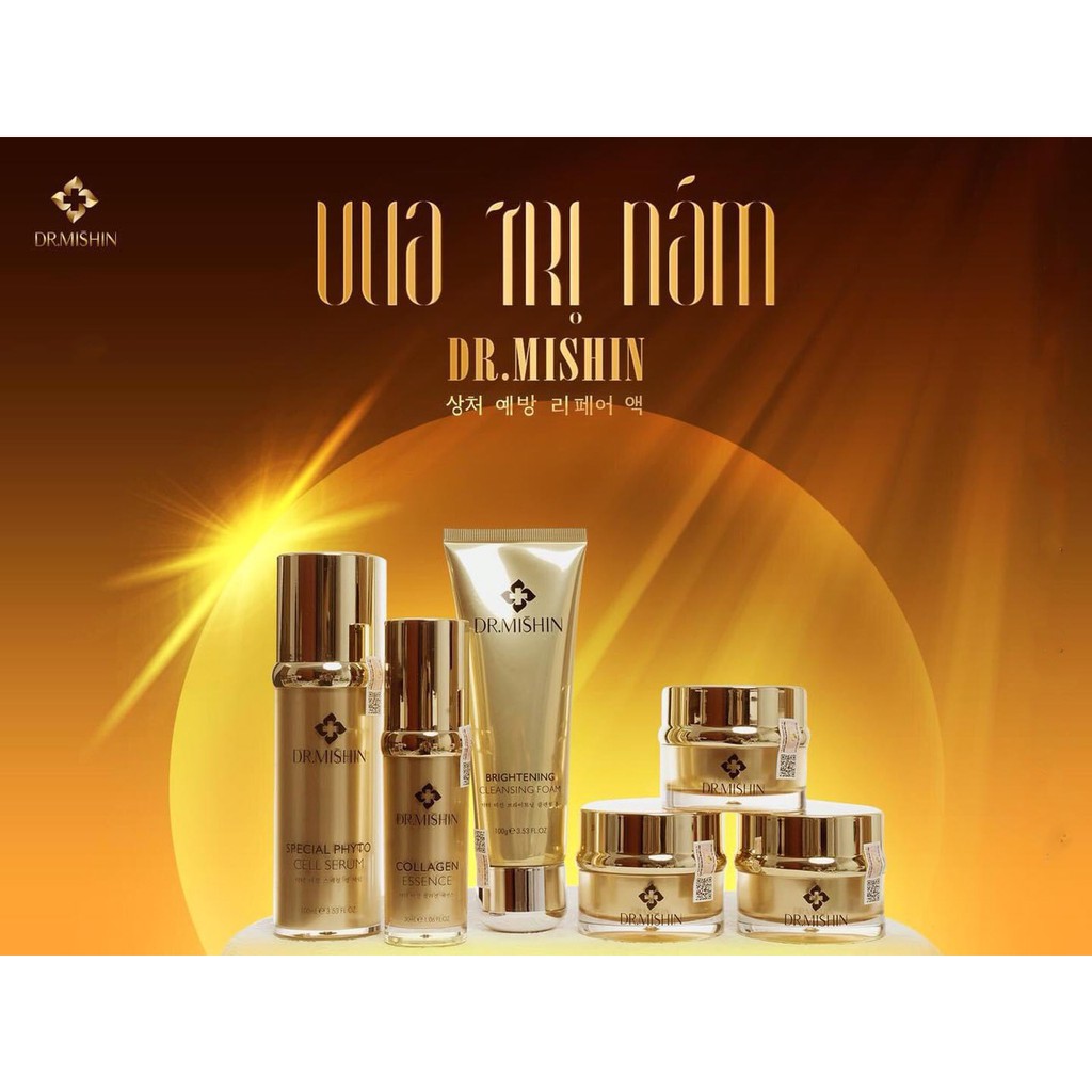 BỘ KEM TRỊ NÁM TÀN NHANG DR MISHIN