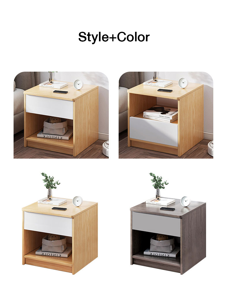Bedside table simple modern bedroom internet celebrity ins style bedside table Nordic style simple storage rack small storage cabinet