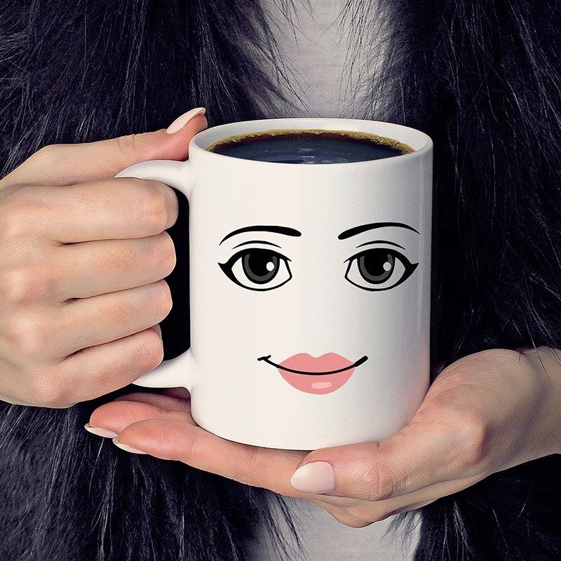 Roblox Man Face | Coffee Mug