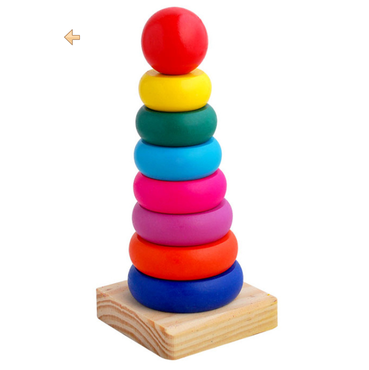 Đồ Chơi Gỗ - Tháp Xếp Vòng Cỡ Nhỏ