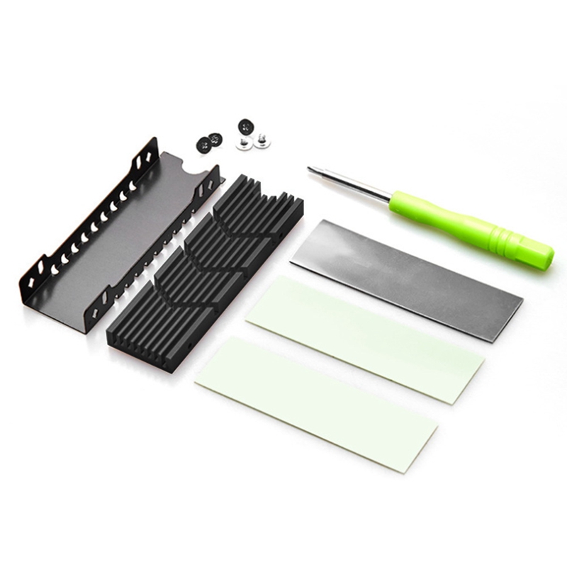 M.2pro 2280 nvme heatsink m.2pro ssd heatsink thermal pad aluminum heat dissipation band thermal pad for m2 2280 ssd