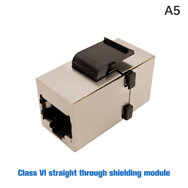 [North Bring] RJ45 Connector CAT6 Straight Through Network Module Information Socket CAT5E Jacks Inline Coupler Cable Adapter Ethernet Keystone Jack