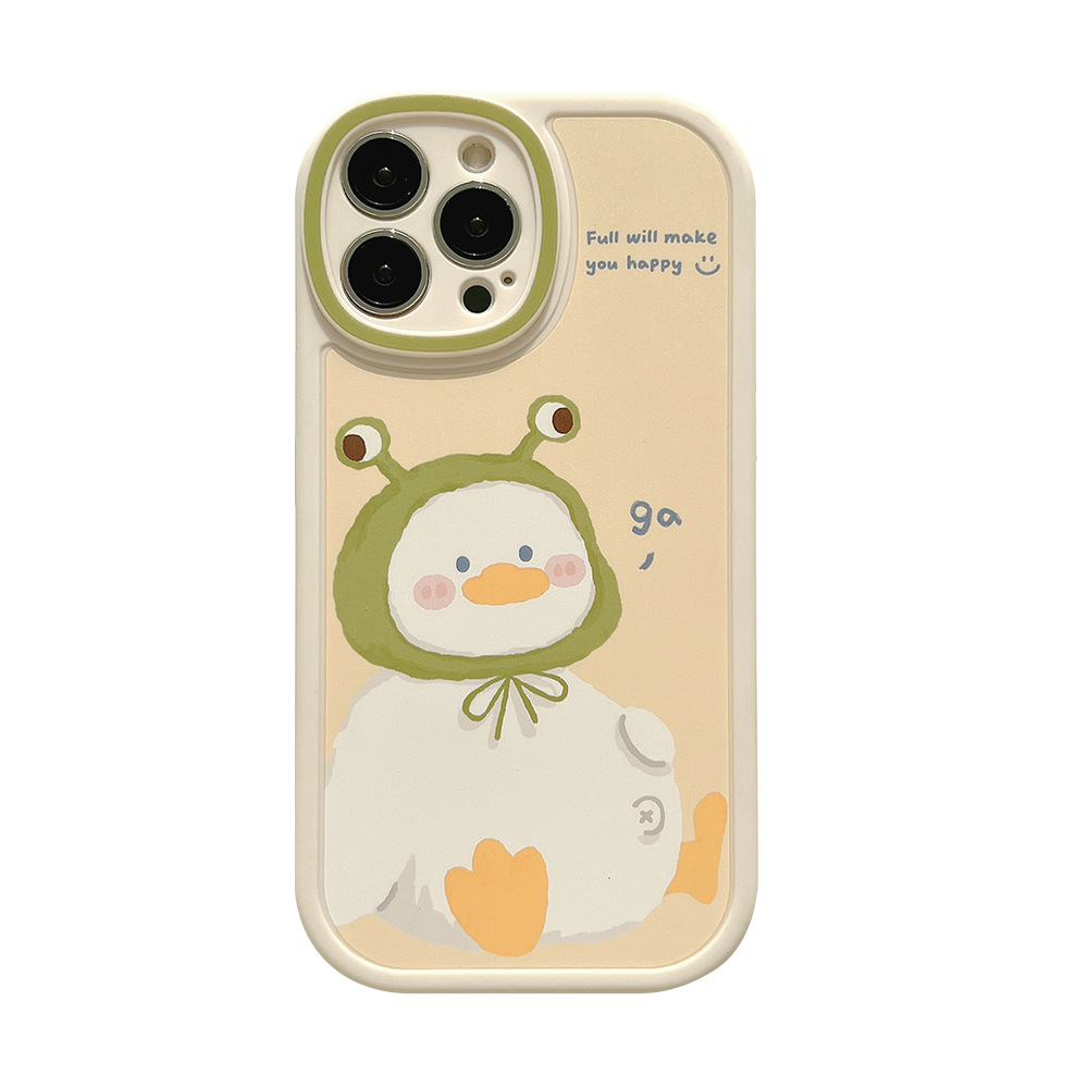 Cute Duck Pattern Phone Cases Soft TPU Back Cover For iPhone 14 Pro Max iPhone 14 Plus iPhone 13 Pro Max Iphone 13 mini iPhone 12 Pro Max Iphone 12 mini 11 Pro Max XS Max XR 7 Plus 8 Plus SE Silicone shockproof phone case Ready Stock🌟