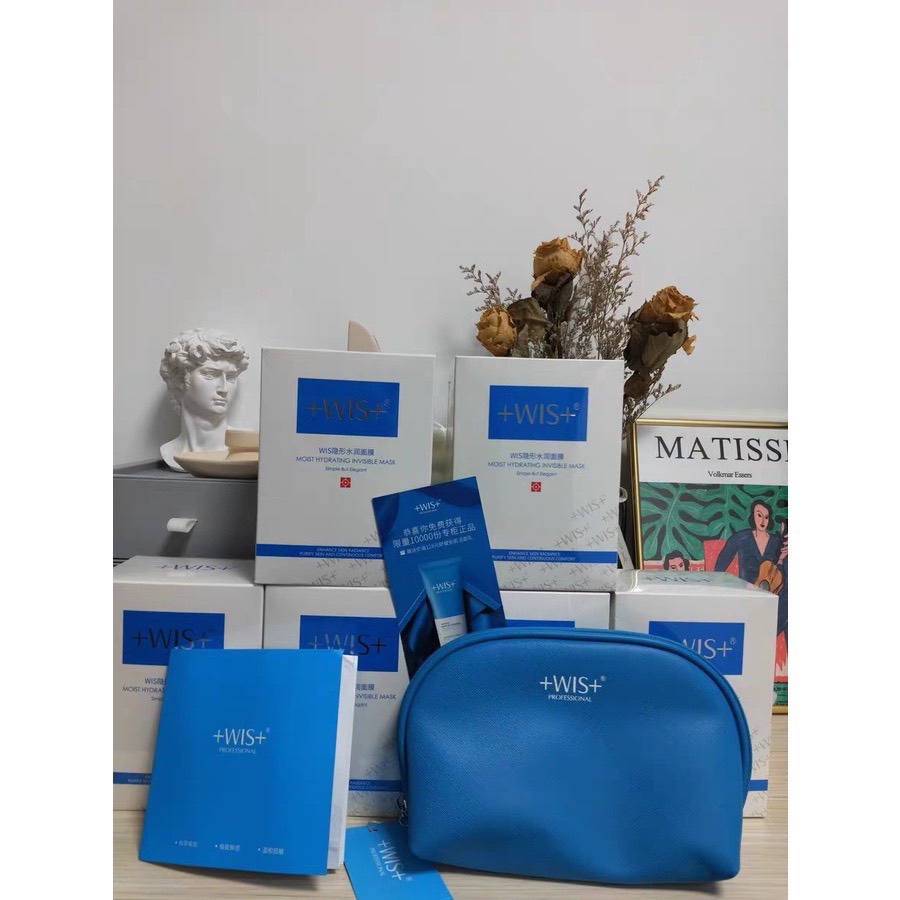 [GIẢM 5% ĐƠN 129K]Mặt nạ Wis+ cấp ẩm cho da thường và da dầu mụn