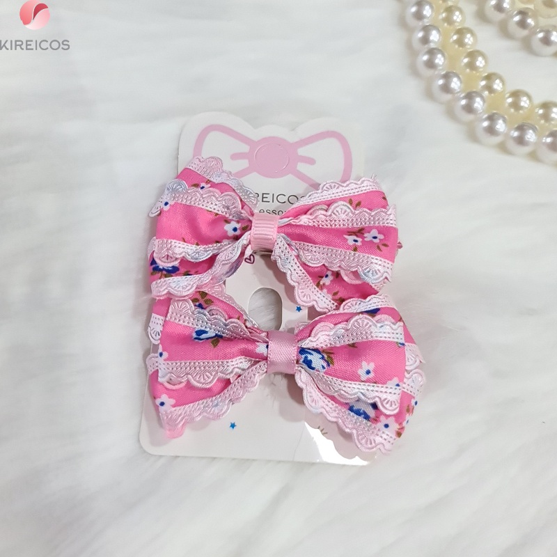 Set 2 Kẹp Nơ Siêu Cưng Cho Bé Yêu - kireicos