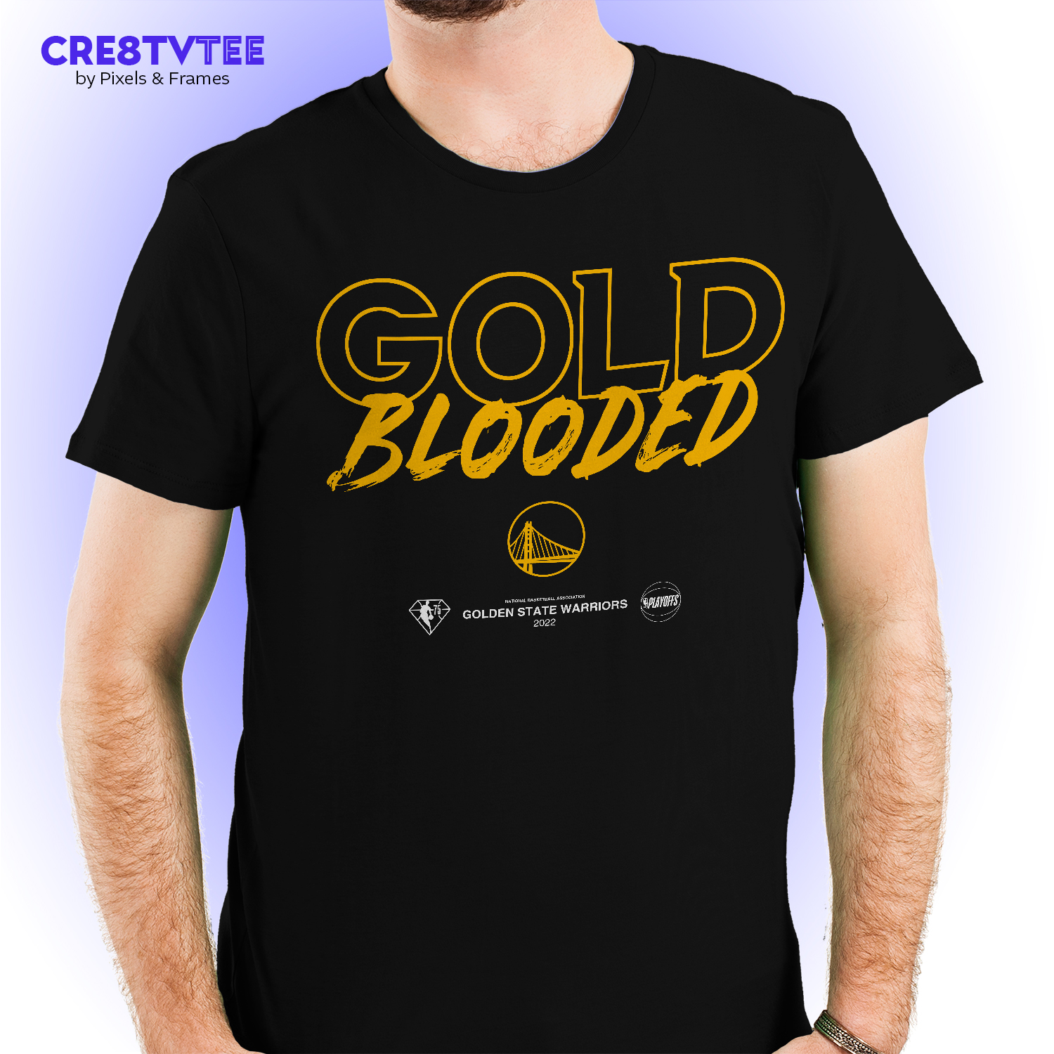 Gold Blooded 2022 Playoffs T-Shirt - Kingteeshop