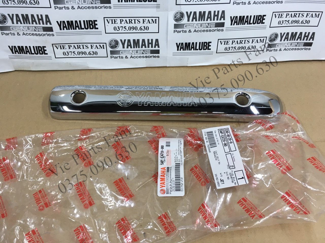 Che bô (Ốp bô ống xả) Mio 2004 - 2006, Mio mập, Mio Classico, hàng din Yamaha mới 100%