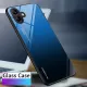 Phone case Samsung A06 Gradient Mirror Tempered Glass Protector Hard Back Cover Galaxy A06 Case. 