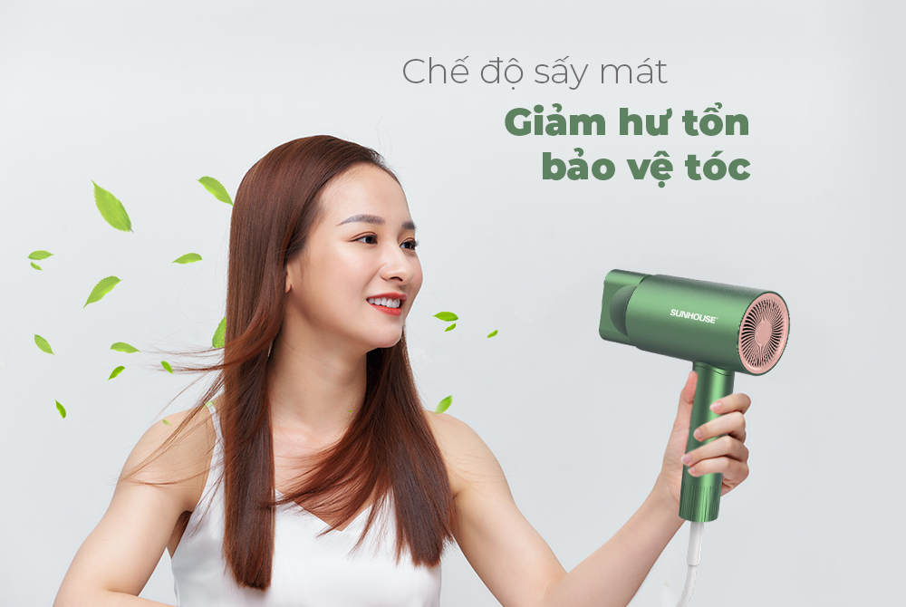 Máy sấy tóc SUNHOUSE SHD2315B - Bảo hành 12 tháng
