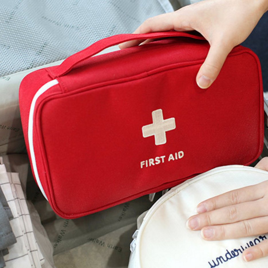 A Portable Outdoor Sport Medical Bag First Aid Kit Multifunctional Storage Pack Emergency Survival Empty Bag For Travel Camping